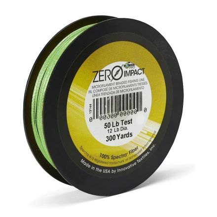 Вязаное волокно Power Pro Zero Impact Aqua Green 135м
