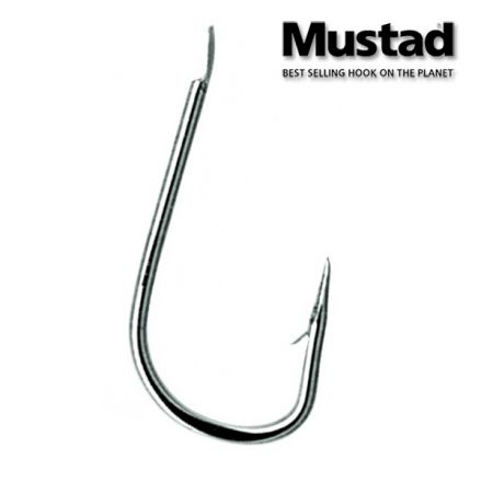 Mustad MU06 Wide Gape Power Spade Barbed