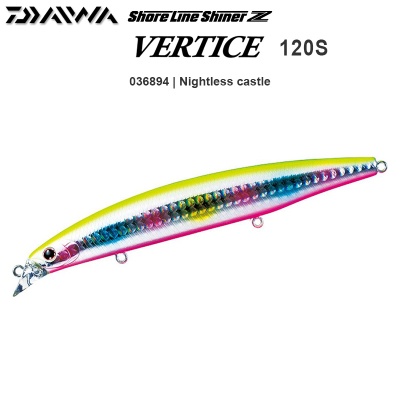 Daiwa Shoreline Shiner Z Vertice 120S | 036894 | Nightless castle
