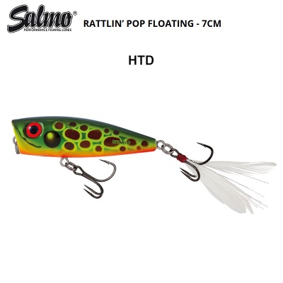 Salmo Rattlin Pop HTD | Hot Toad