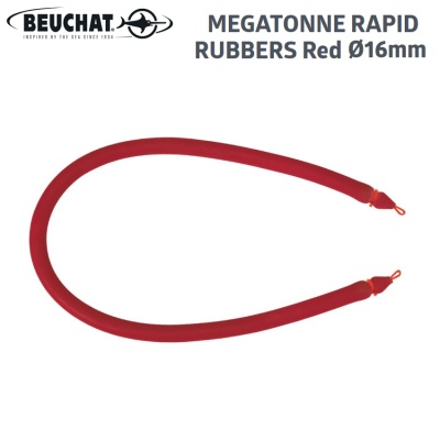 Ластик за харпун Beuchat MEGATONNE Rapid Rubber 16mm