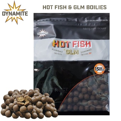 Протеинови топчета Dynamite Baits Hot Fish and GLM Boilies