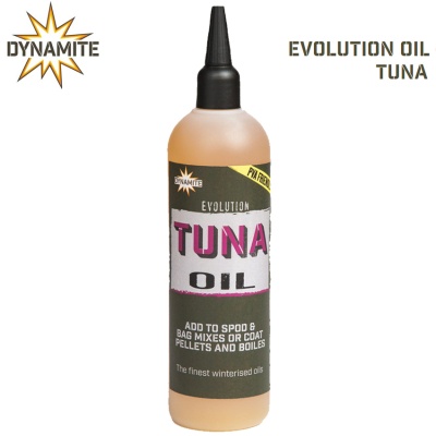 Dynamite Baits Evolution Oil 300ml | Течен атрактант Туна | DY1236