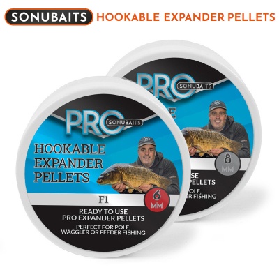 Пелети SonuBaits Pro Hookable Expander Pellets 8mm | S0820016 | F1