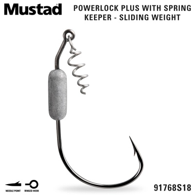 Офсетови куки Mustad Power Lock Plus 91768S18