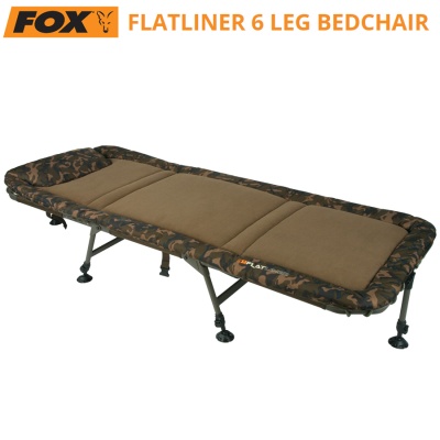 Fox Flatliner 6 Leg Bedchair | CBC094 | Шаранджийско легло