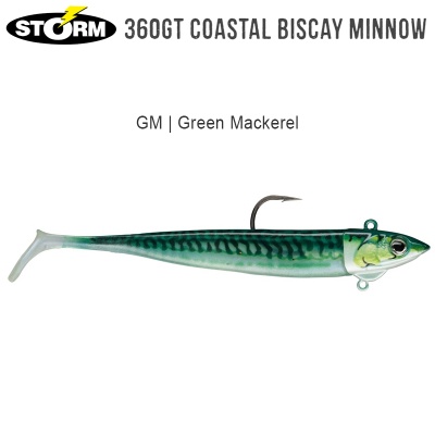 Силиконов миноу Storm 360GT Coastal Biscay Minnow 9cm | BSCM09 | GM