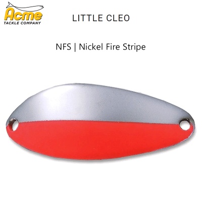 Блесна Little Cleo | цвят GFS | Gold  Fire Stripe