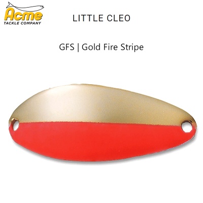 Блесна Little Cleo | цвят GFS | Gold Fire Stripe