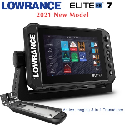 Lowrance Elite-7 FS + Active Imaging 3-в-1 Датчик