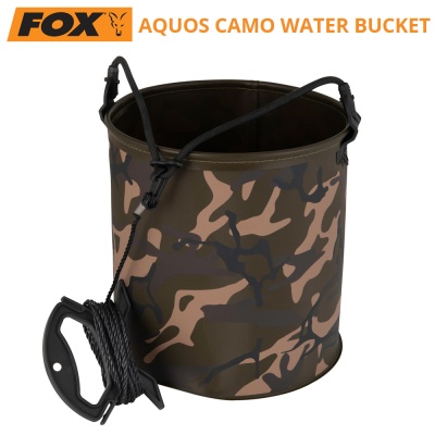 Ведро для воды Fox Aquos Camolite | Складное ведро