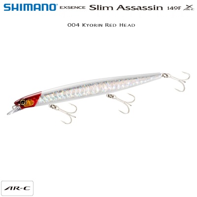 Shimano SLIM Assassin 149F | 004 Kyorin Red Head