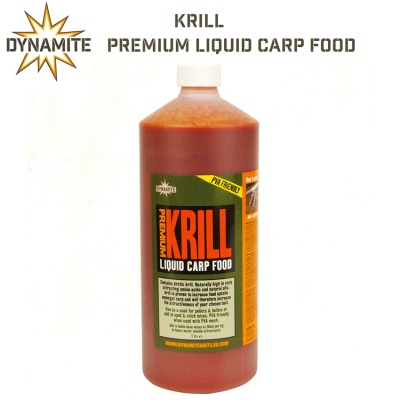 Течен атрактант Dynamite Baits Premium Krill Liquid Carp Food | DY337