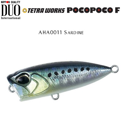 DUO Tetra Works PocoPoco F | AHA0011 Sardine
