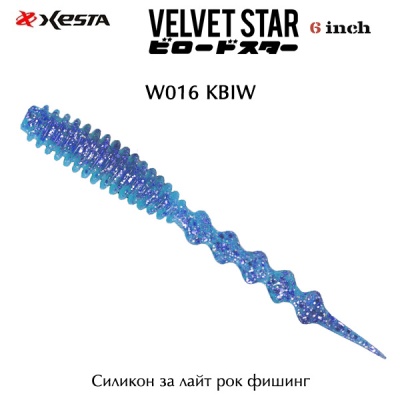 Xesta BIG Worm Velvet Star 6" | Силикон для LRF