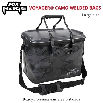 Сумка Fox Rage Voyager с камуфляжным сварным швом | Водонепроницаемые сумки