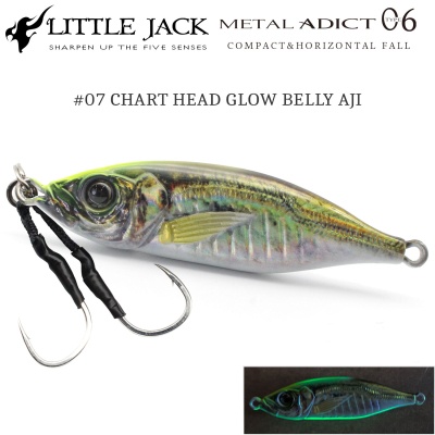 Little Jack Metal Adict 06 | #07 Chart Head Glow Belly AJI