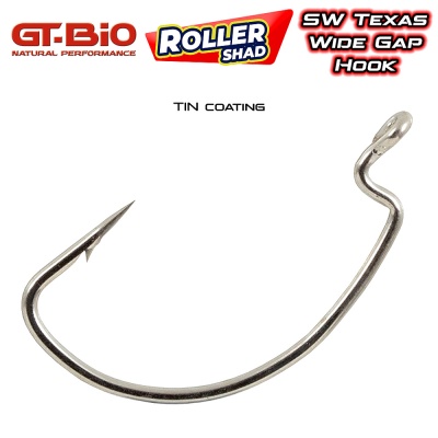 GT-Bio Roller Shad Hooks | Офсетные крючки