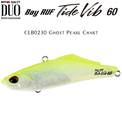 DUO Bay Ruf Tide Vib 60 | CLB0230 Ghost Pearl Chart