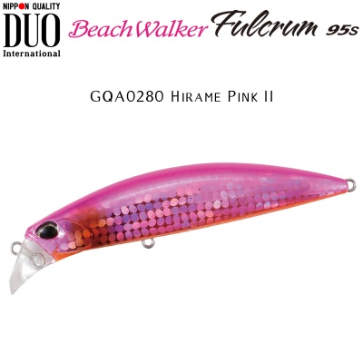 DUO Beach Walker Fulcrum 95S | GQA0280 Hirame Pink II