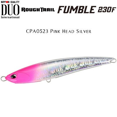 DUO Rough Trail Fumble 230F | CPA0523 Pink Head Silver