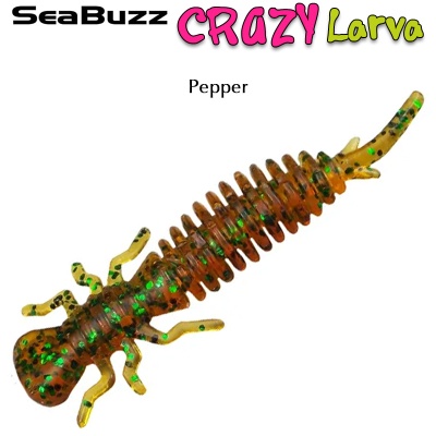 SeaBuzz Crazy Larva 5cm | Pepper