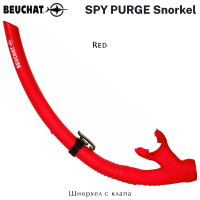 Beuchat Spy Purge Snorkel | Red